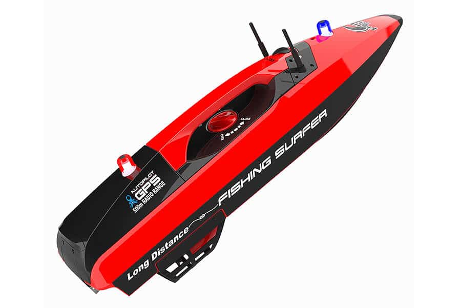 Joysway Fishing Surfer with fish finder side profile